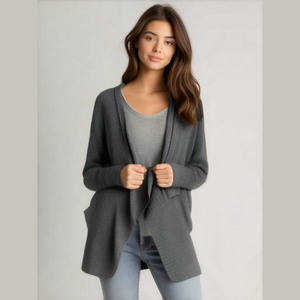 Size small Cynthia Rowley, wool blend open draping cardigan